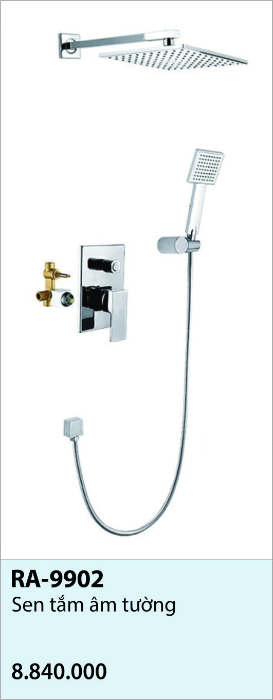 Sen tắm âm tường RA-9902