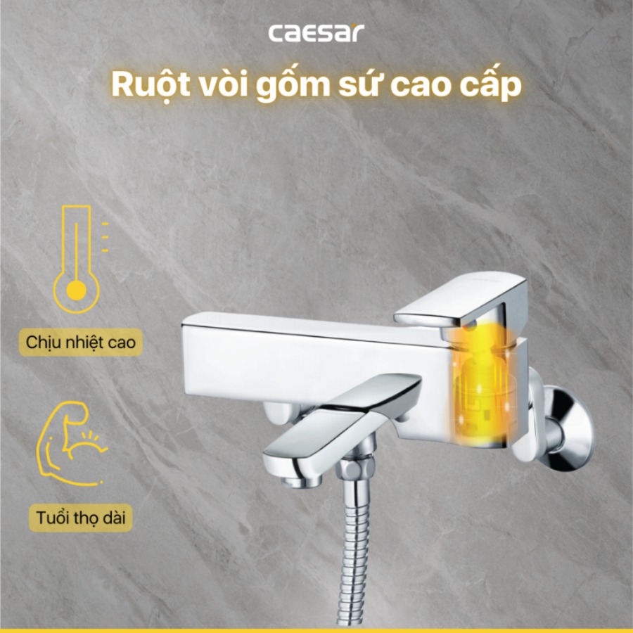 Vòi hoa sen tắm Caesar S553C