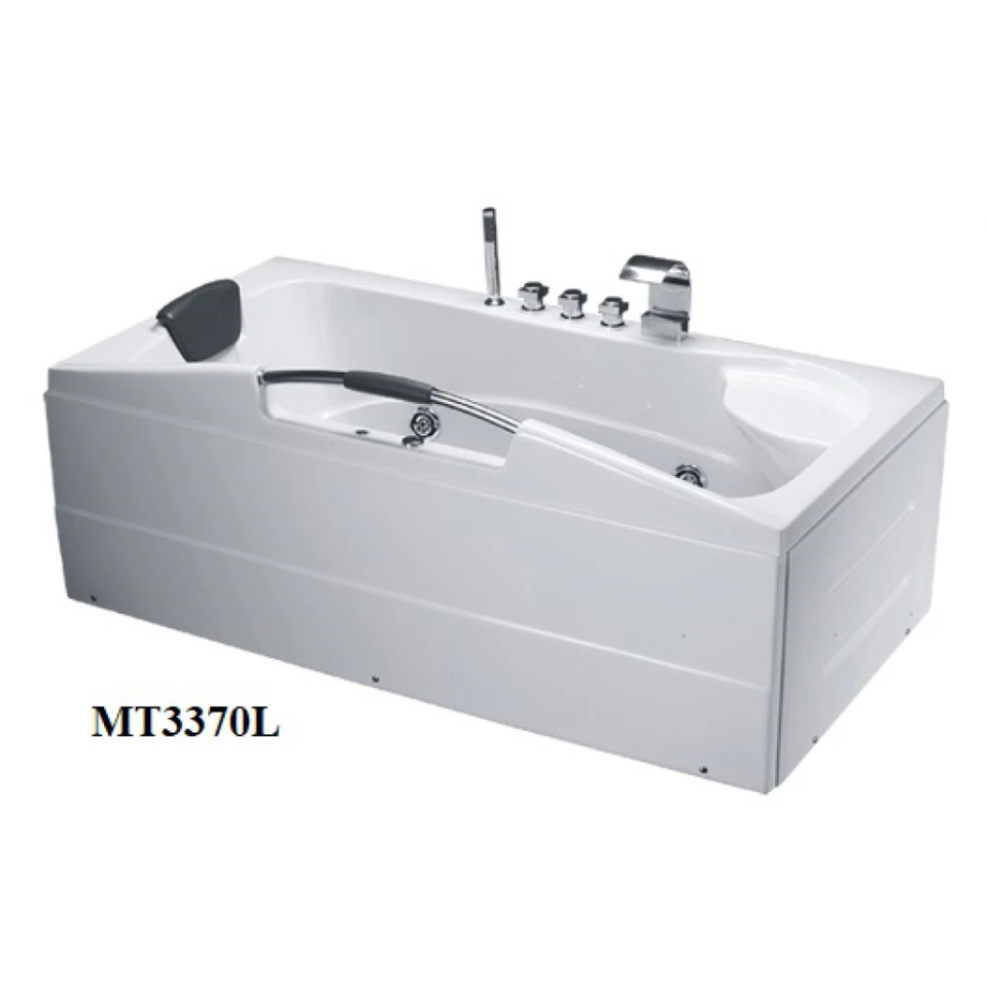 Bồn Tắm Massage CAESAR MT3370L/R 1.7M Chân Yếm