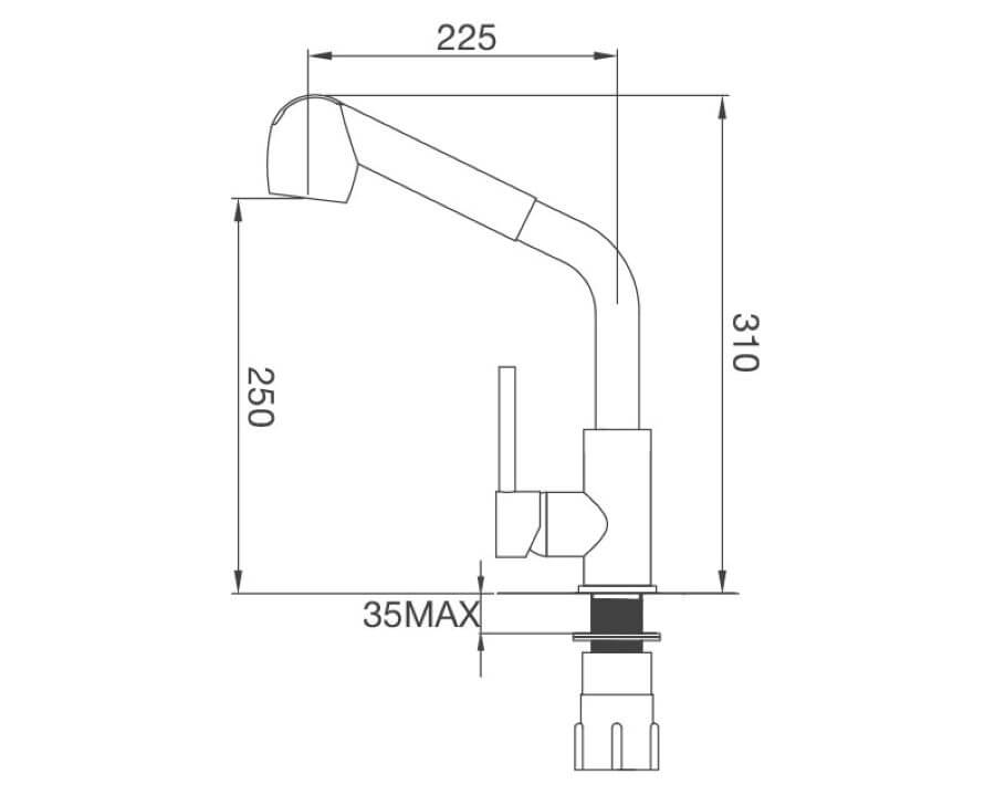 VÒI MALLOCA K119N9