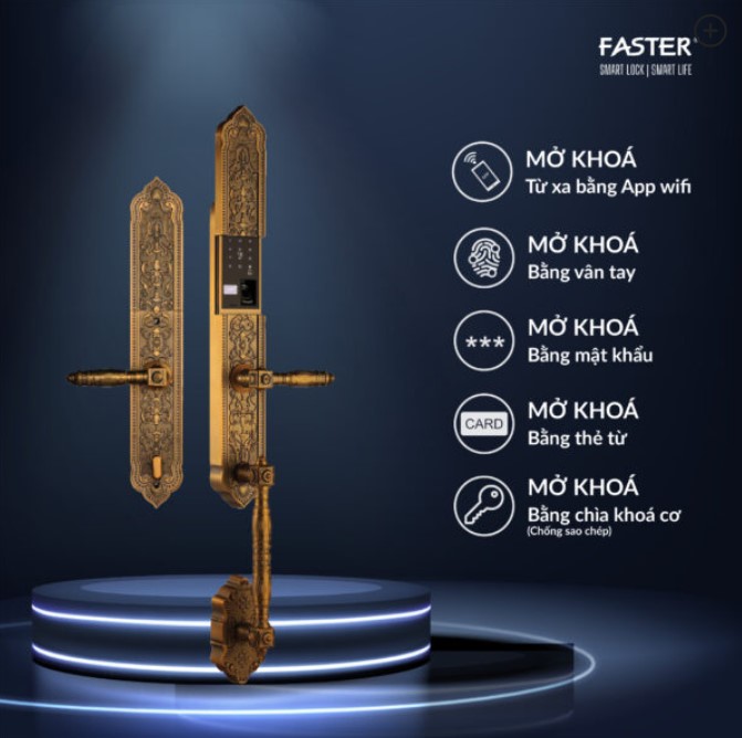 Khóa cửa đại sảnh Faster FS 009 AC