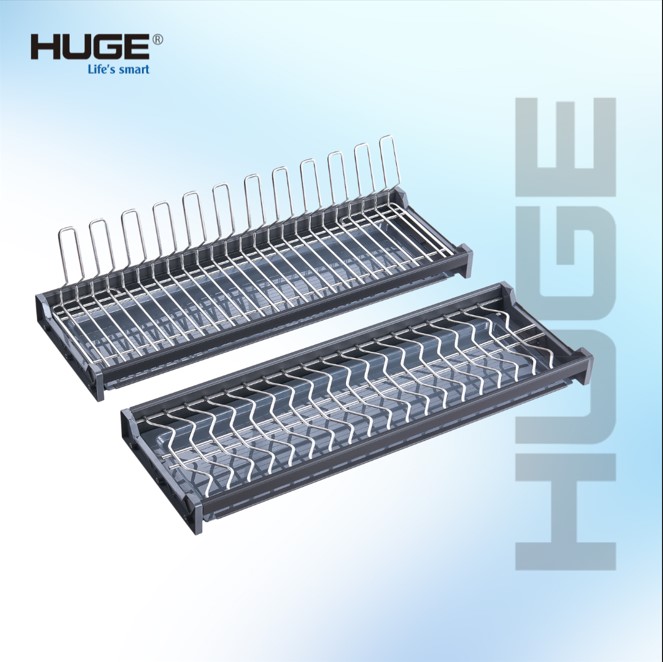 GIÁ BÁT ĐĨA CỐ ĐỊNH NAN OVAL HUGE H-BD1580V / H-BD1590V