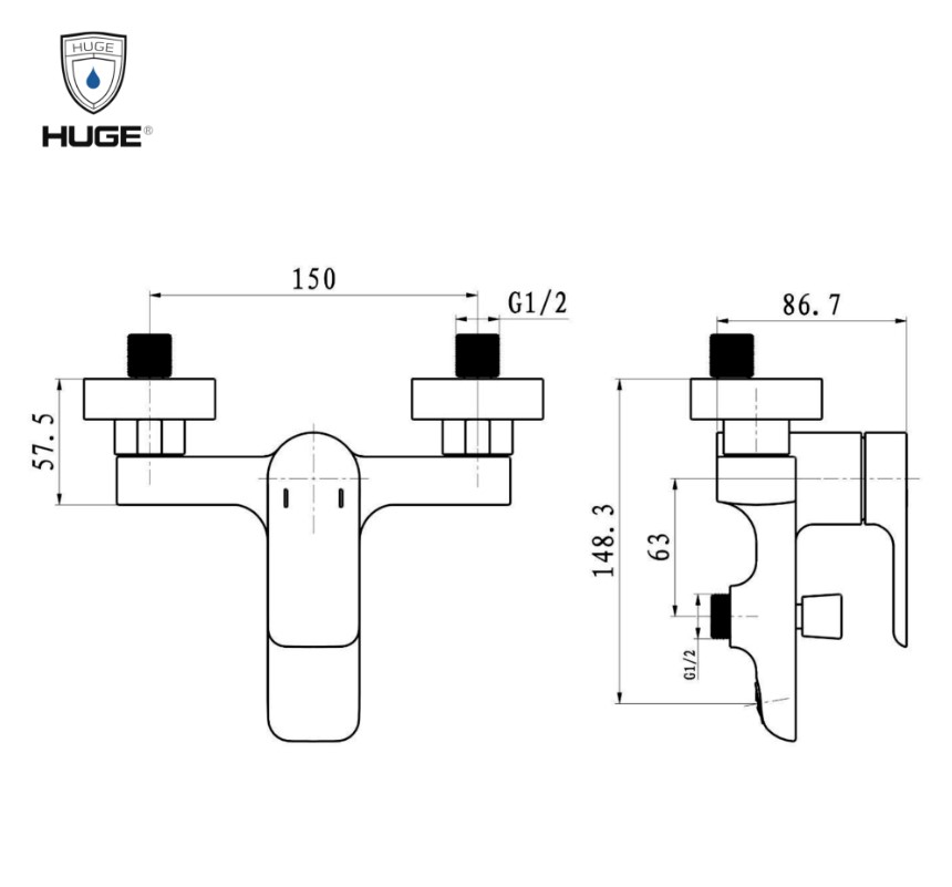 SEN TẮM ALLEN ECO H-2600S