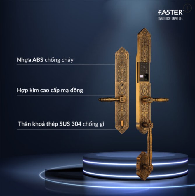 Khóa cửa đại sảnh Faster FS 009 AC