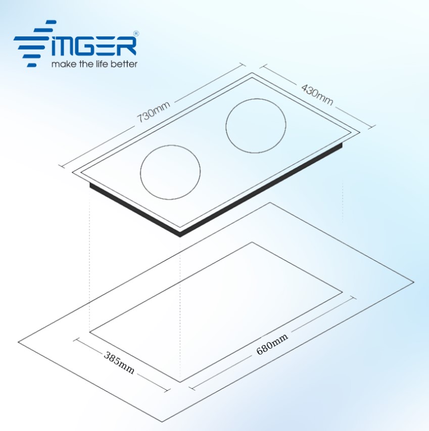 BẾP TỪ ĐÔI VINGER VG-T99PLUS