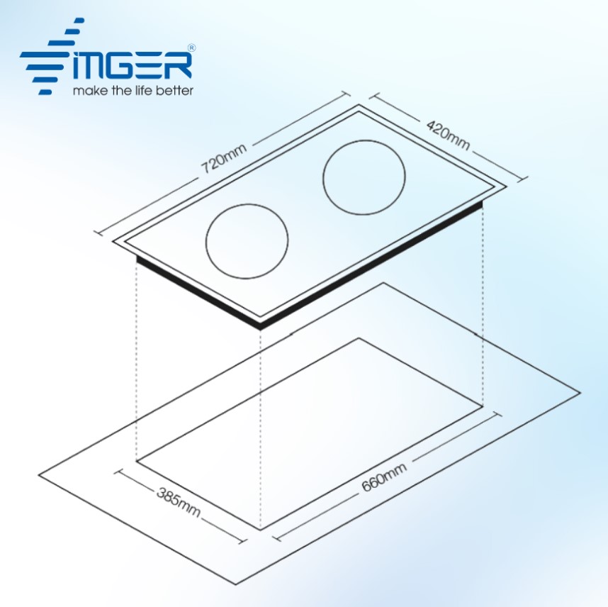 BẾP TỪ ĐÔI VINGER VG-269ECO