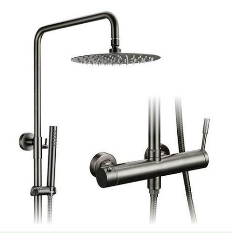 Sen cây tắm đứng nóng lạnh Inox 304 mạ chân không  lớp mạ siêu chống ăn mòn MN-2388K