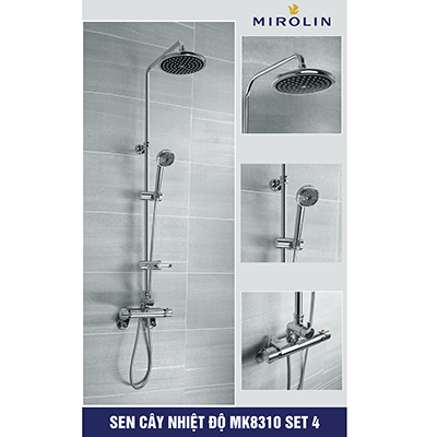 Sen cây nhiệt độ Mirolin MK8310 SET 4
