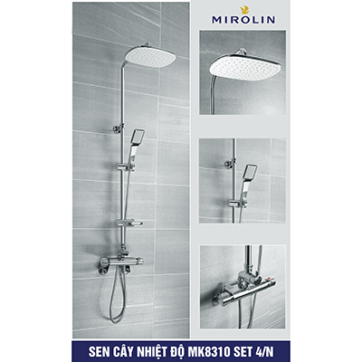 Sen cây nhiệt độ Mirolin MK8310 SET 4/N