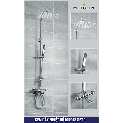 Sen cây nhiệt độ Mirolin MK908 SET 1