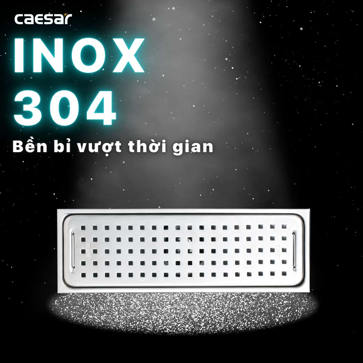 Ga thoát sàn Caesar ST1030B (Ø60)