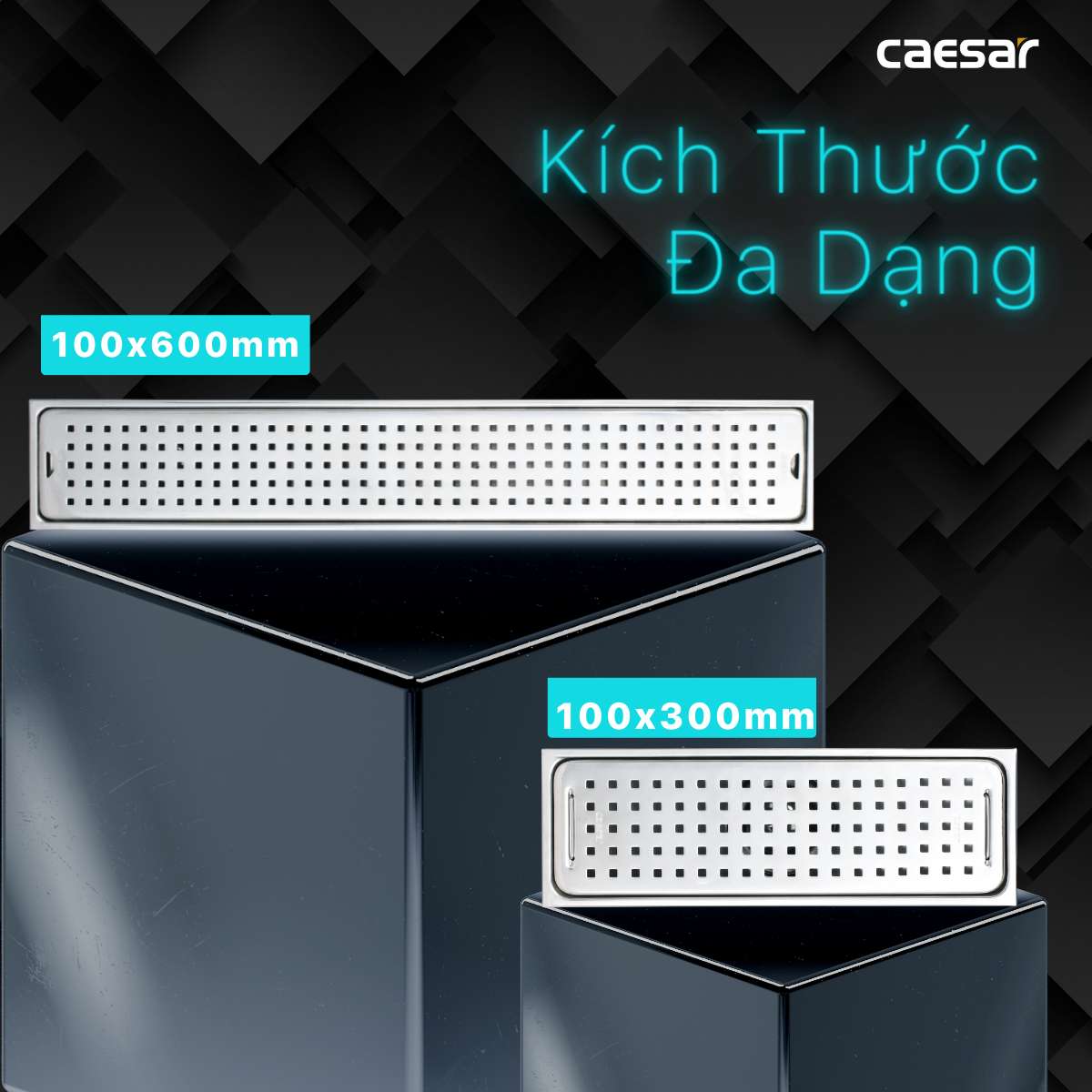 Ga thoát sàn Caesar ST1060B (Ø60)