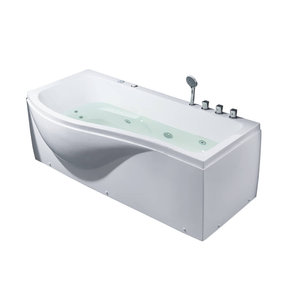 Bồn tắm massage yếm phải (B-2257R)