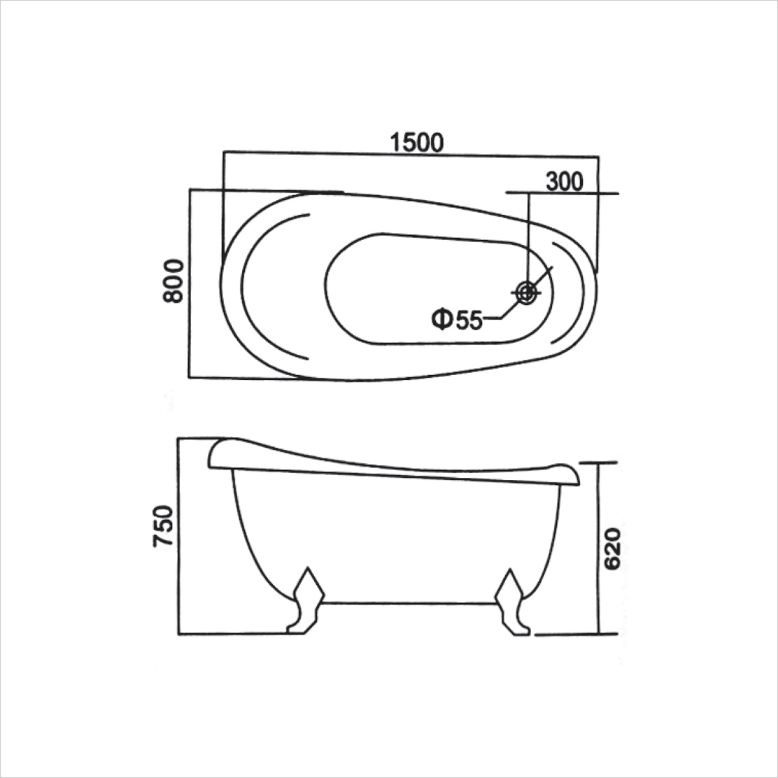 Bồn tắm hoàng đế (G-0001)