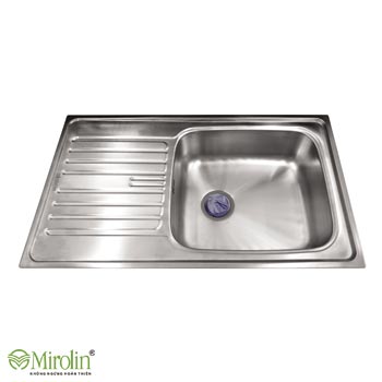 Chậu rửa bát inox 304 Mirolin MT860-1B1D/L