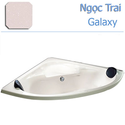 Bồn tắm góc xây MICIO P-140T (Ngọc Trai)