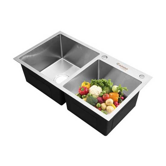 Chậu rửa bát Rapido RS-8245-3UW