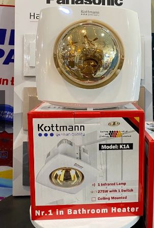 Đèn sưởi 1 bóng âm trần – K1A