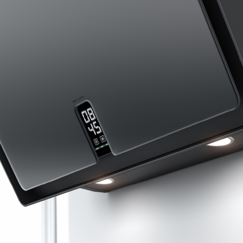 Máy hút khói khử mùi – áp tường TIME K-153MB