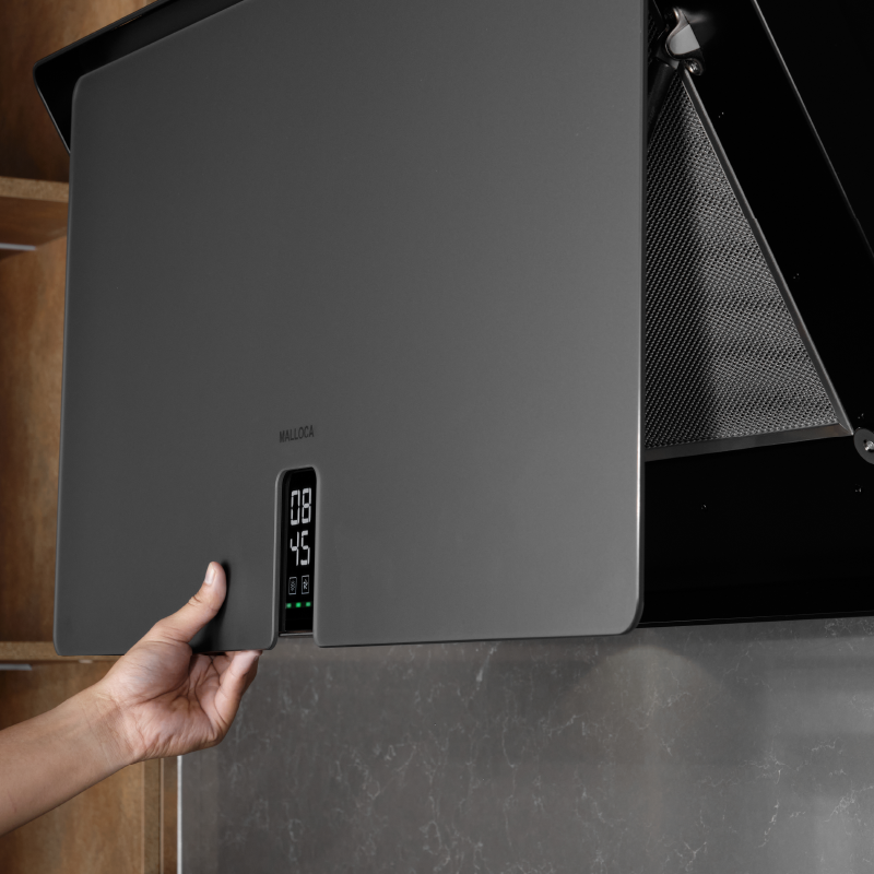 Máy hút khói khử mùi – áp tường TIME K-153MB