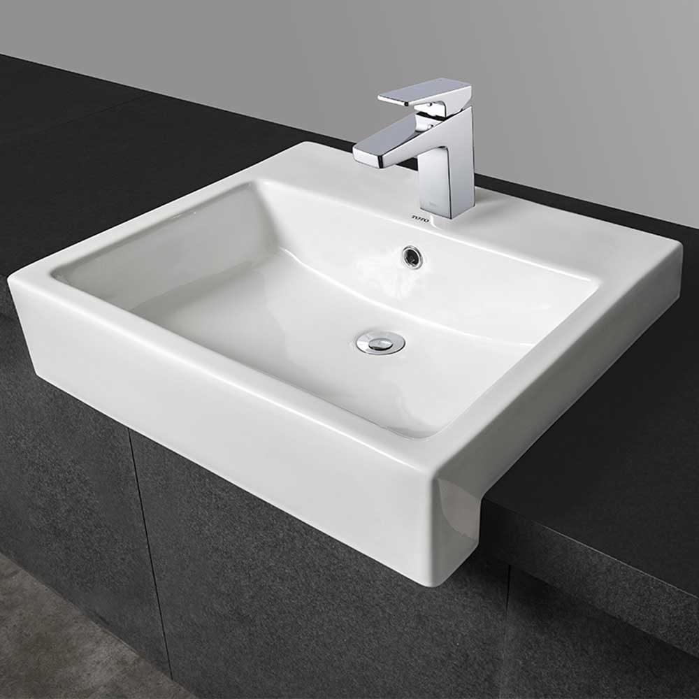 Chậu Lavabo Bán Âm Bàn TOTO LT647CS