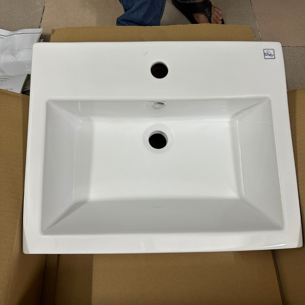 Chậu Lavabo Bán Âm Bàn TOTO LT647CS