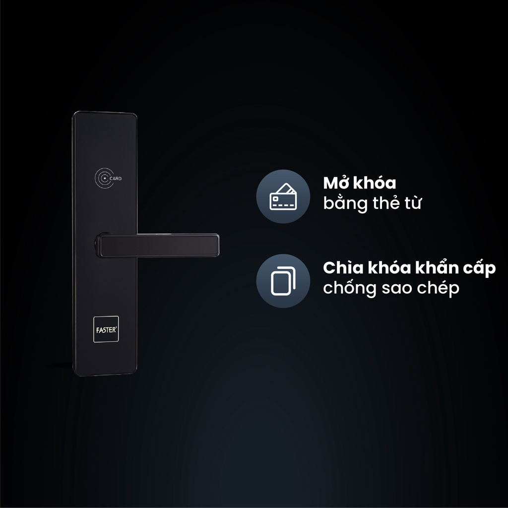 Khóa khách sạn HFS6080 BL