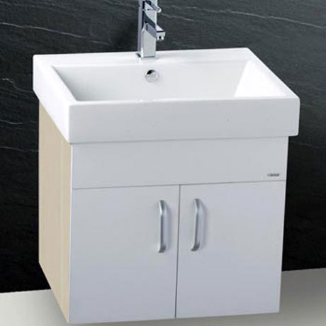 Chậu rửa mặt liền tủ Caesar LF5320+EH160V (Chưa có vòi)