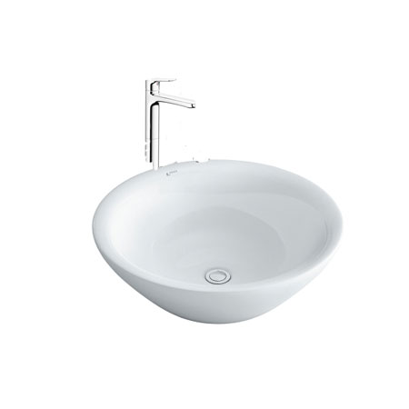 Chậu lavabo kèm vòi rửa Inax AL-445V+LFV-1402SH