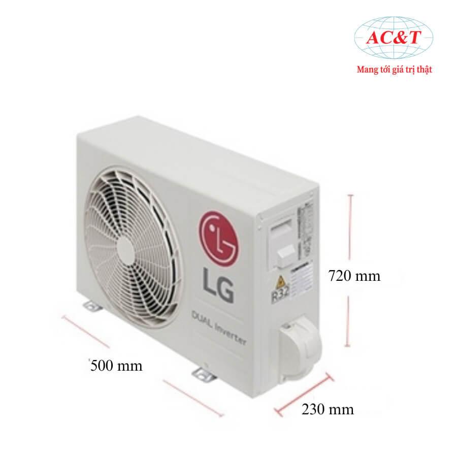 Copy of Điều hòa LG DUALCOOL™Inverter 1 chiều 9.000 BTU (1HP)|V10API1
