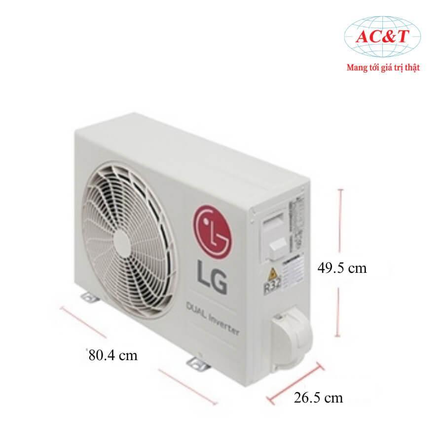 Điều hòa LG DUALCOOL™Inverter 1 chiều 9.000 BTU (1HP)|V10WIN