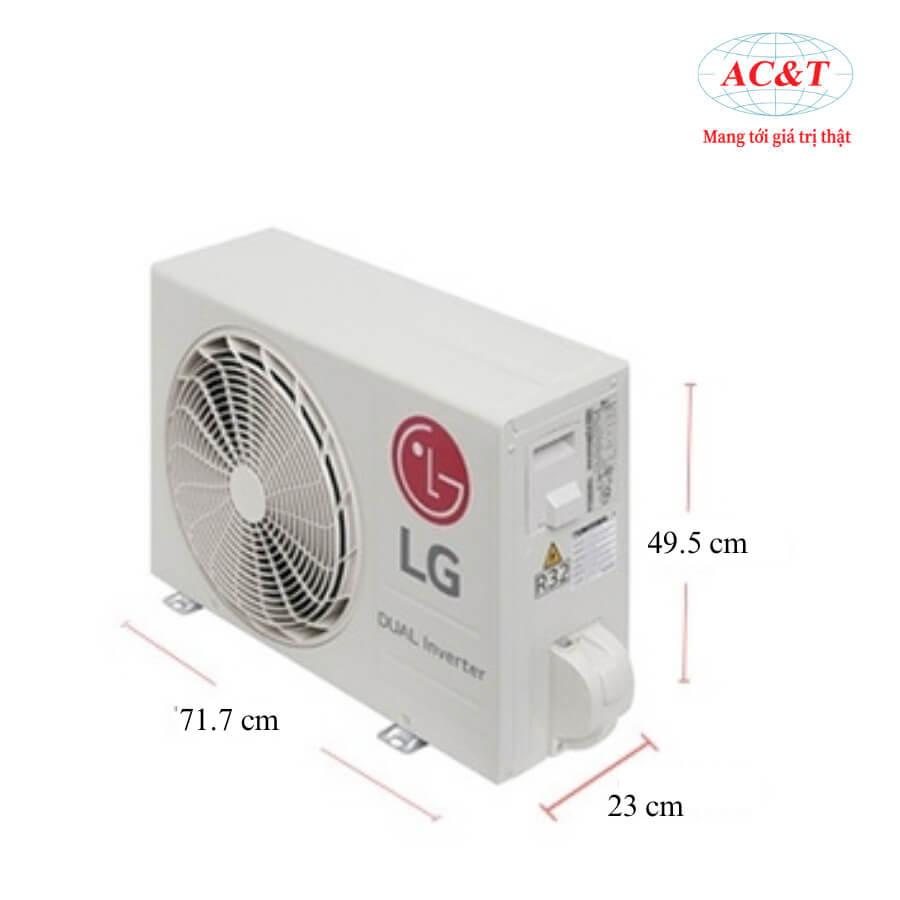 Điều hòa LG DUALCOOL™Inverter 1 chiều 12.000 BTU (1.5HP)|V13WIN
