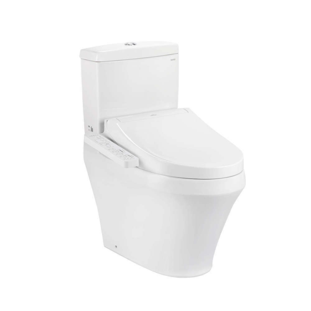 Bồn Cầu Hai Khối TOTO CS948CDW17 Kèm Nắp Rửa Điện Tử WASHLET Dòng C2