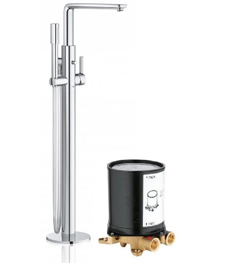 Vòi Sen Bồn Tắm Grohe 23792001/29086000 Đặt Sàn Lineare