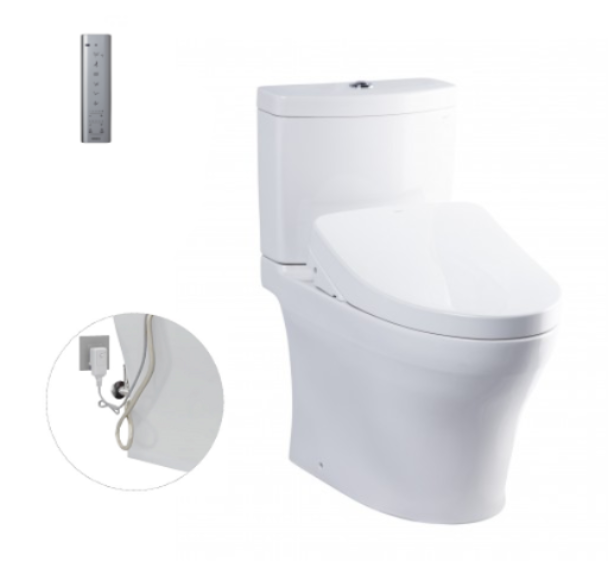 Bồn Cầu Hai Khối TOTO CS769DRW11 Kèm Nắp Rửa Điện Tử WASHLET Dòng S7