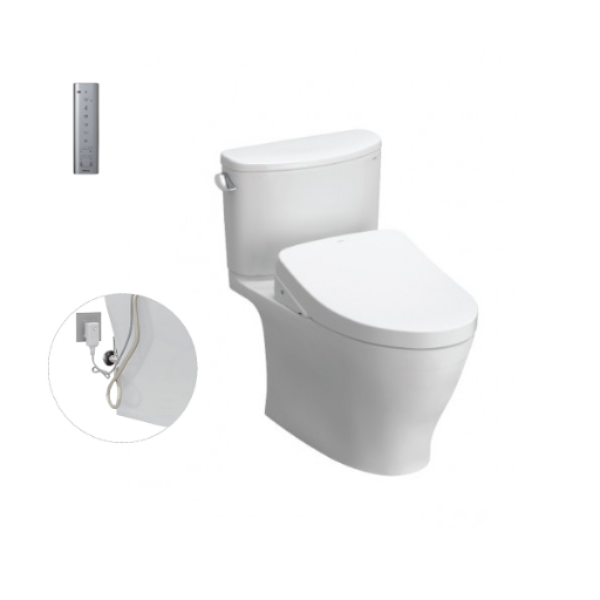 Bồn Cầu Hai Khối TOTO CS767RW11 Kèm Nắp Rửa Điện Tử WASHLET Dòng S7