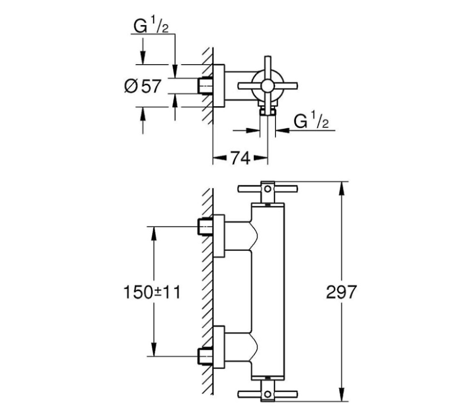 Sen tắm nóng lạnh GROHE 26003003