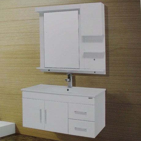 Bộ tủ chậu PVC cao cấp Bross 2015