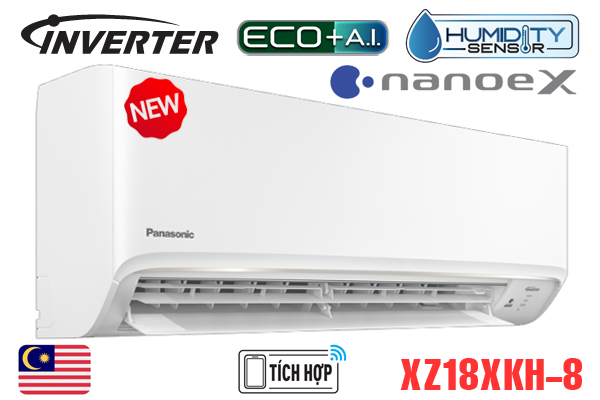 Điều hòa Panasonic 2 chiều Inverter 18.100 BTU CU/CS-XZ18XKH-8