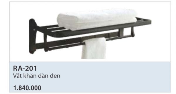 Vắt khăn giàn đen RA-201