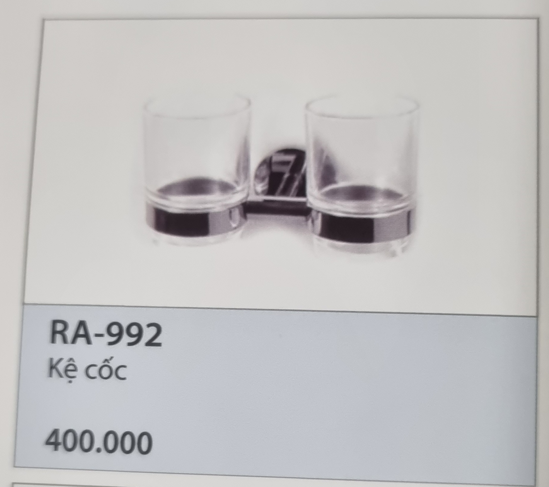 Kệ cốc cắm bàn chải RA-992