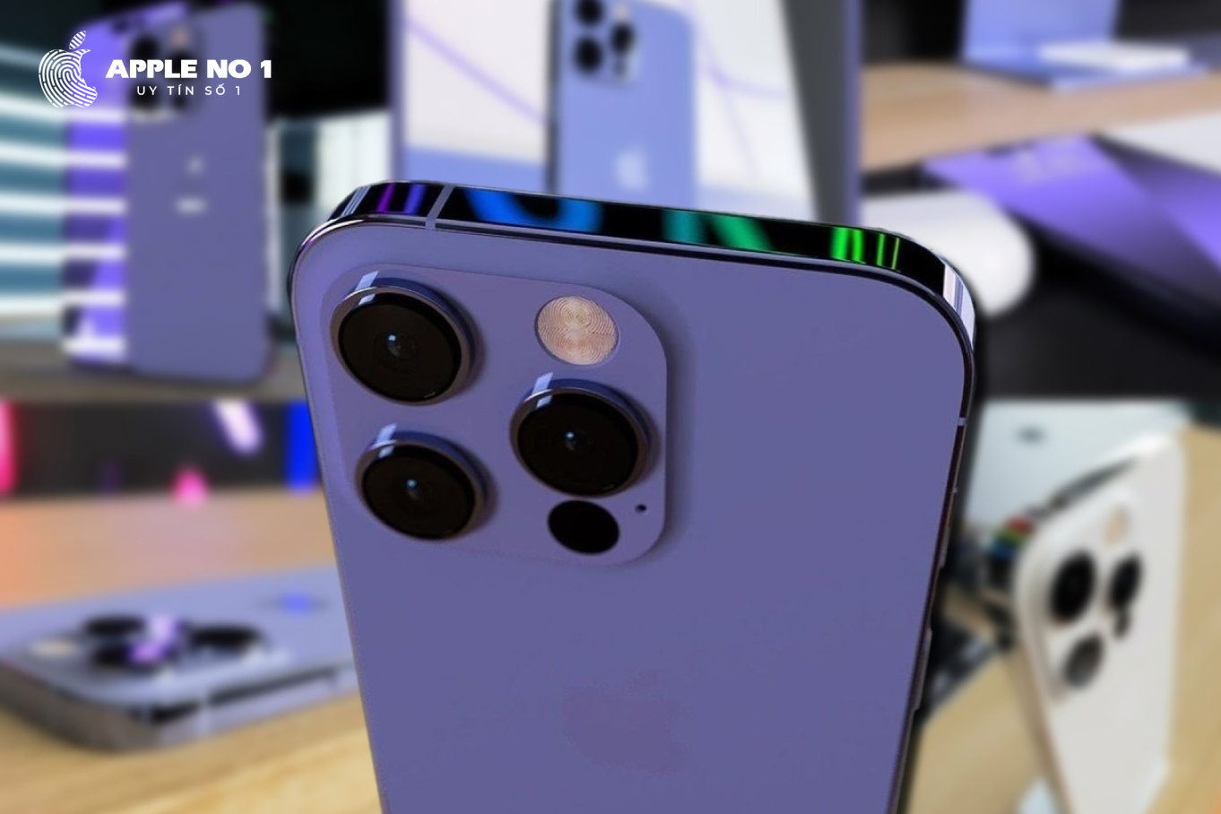 iPhone 14 Pro Max màu tím Lavender cho team mộng mơ