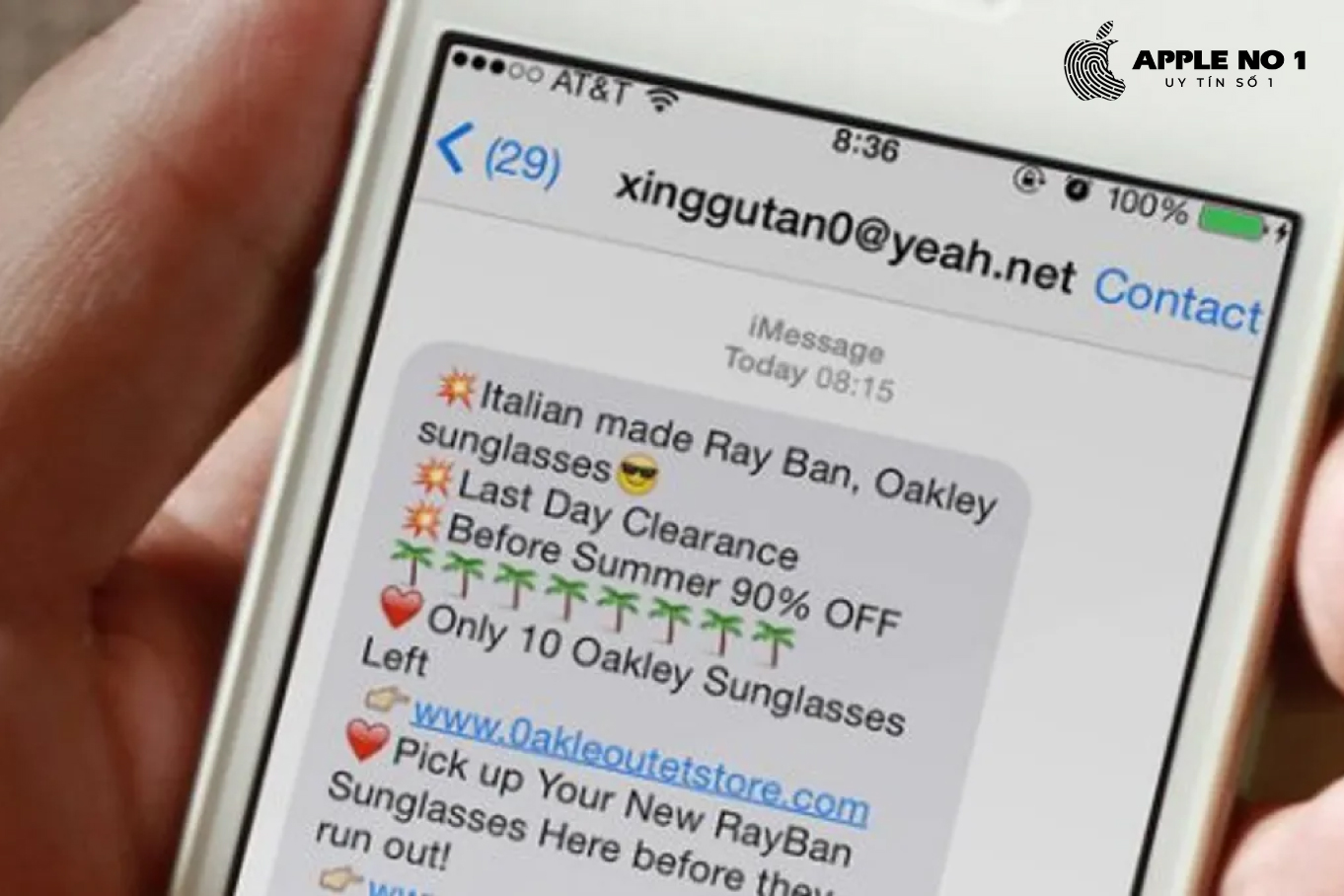 Tính năng chặn tin nhắn rác trên iPhone bị cho là vô dụng