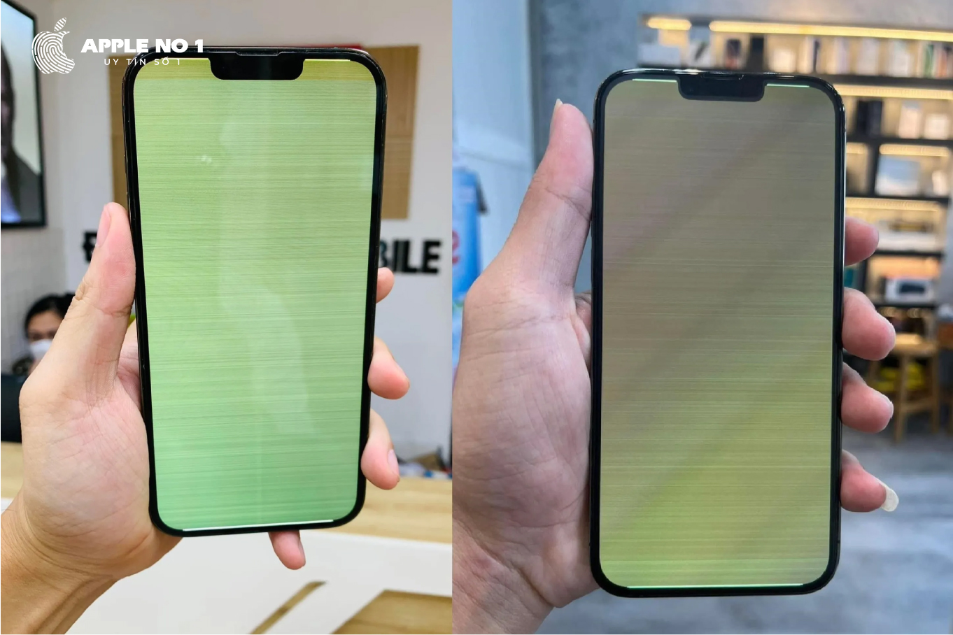 Thợ Việt đã có giải pháp cứu iPhone 13 Pro Max xanh màn hình