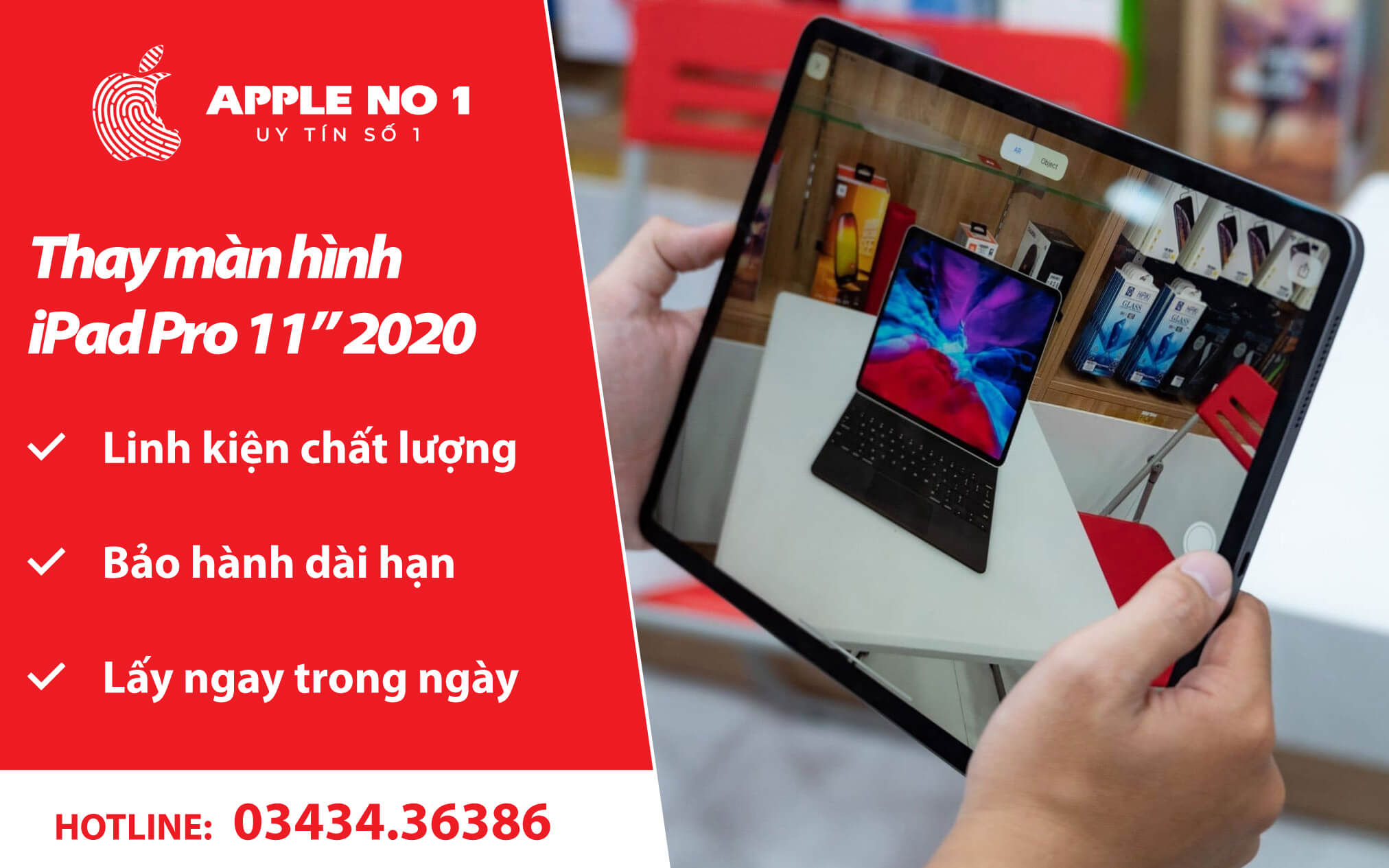 thay màn hình ipad pro 11 inch 2020 - apple no.1