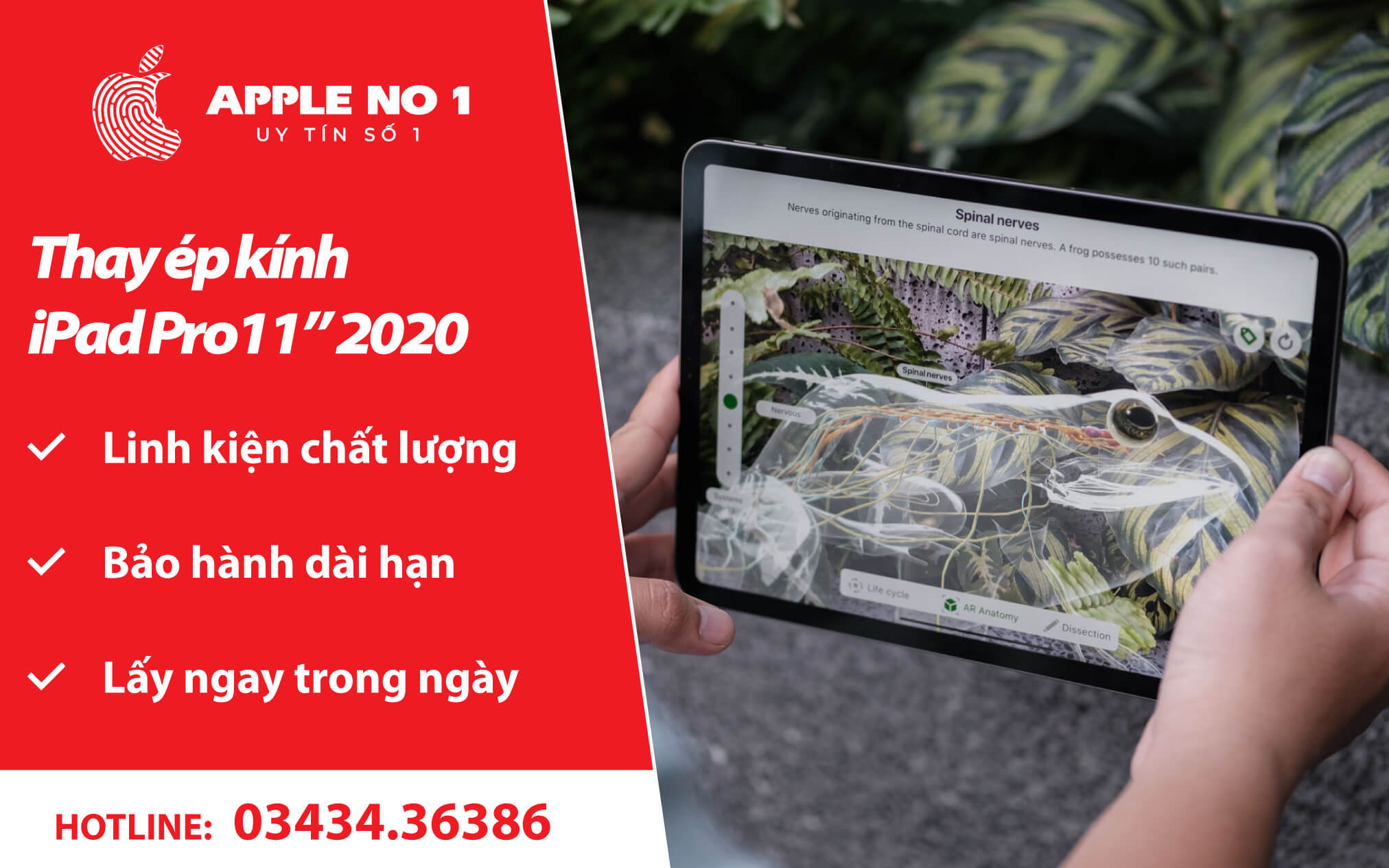 thay ép kính iPad Pro 11 inch 2020 - apple no.1