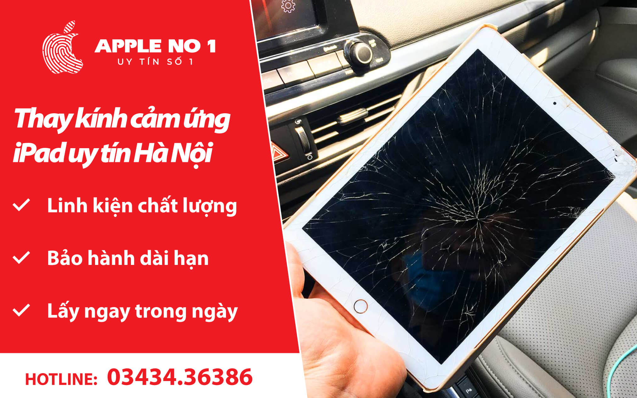 thay kính cảm ứng ipad hà nội - appleno1