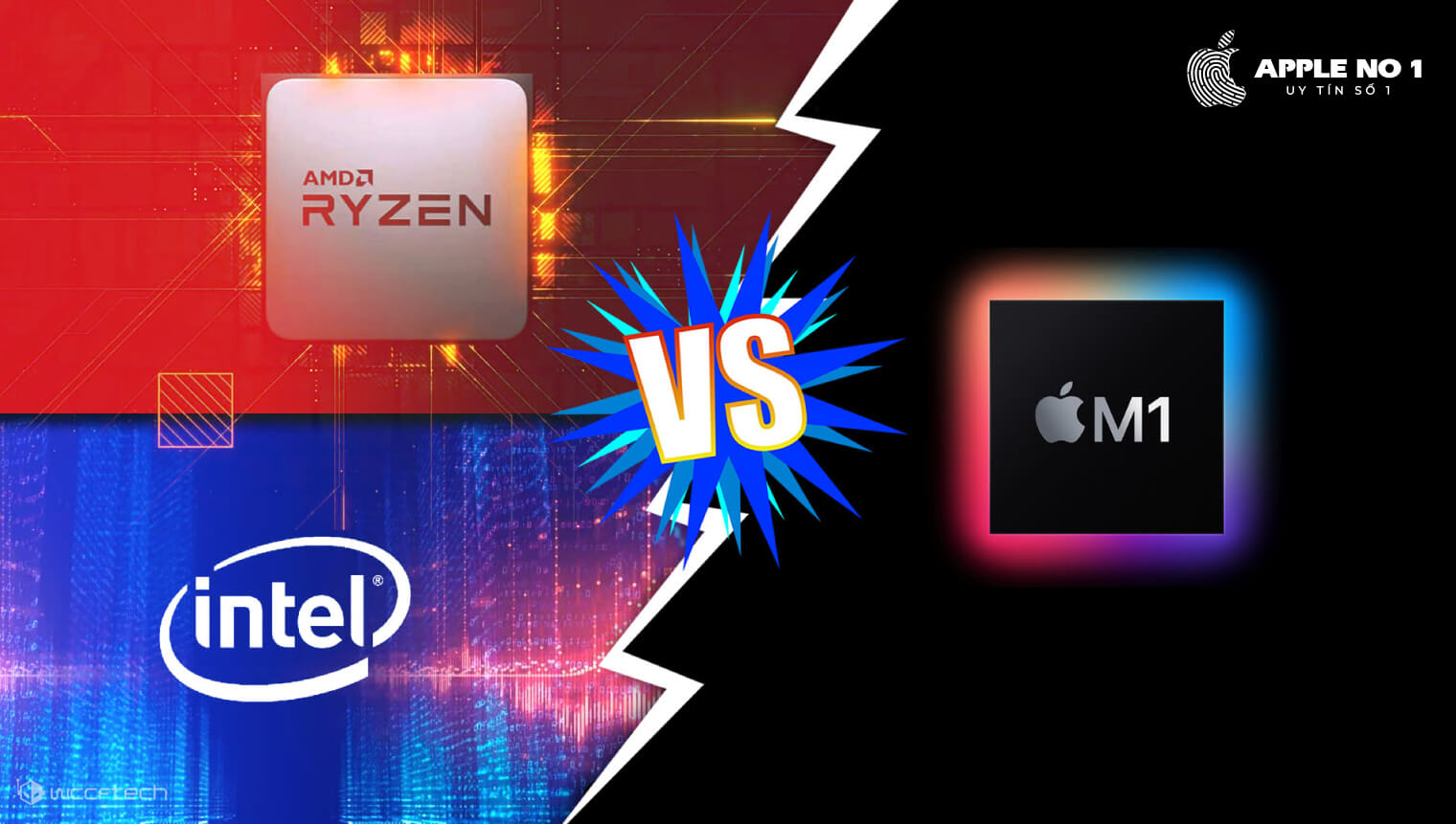 Doanh so Intel, AMD, Nvidia giam sut cuc manh do Apple 1