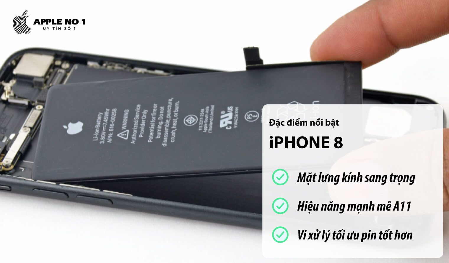 dac diem noi bat iPhone 8