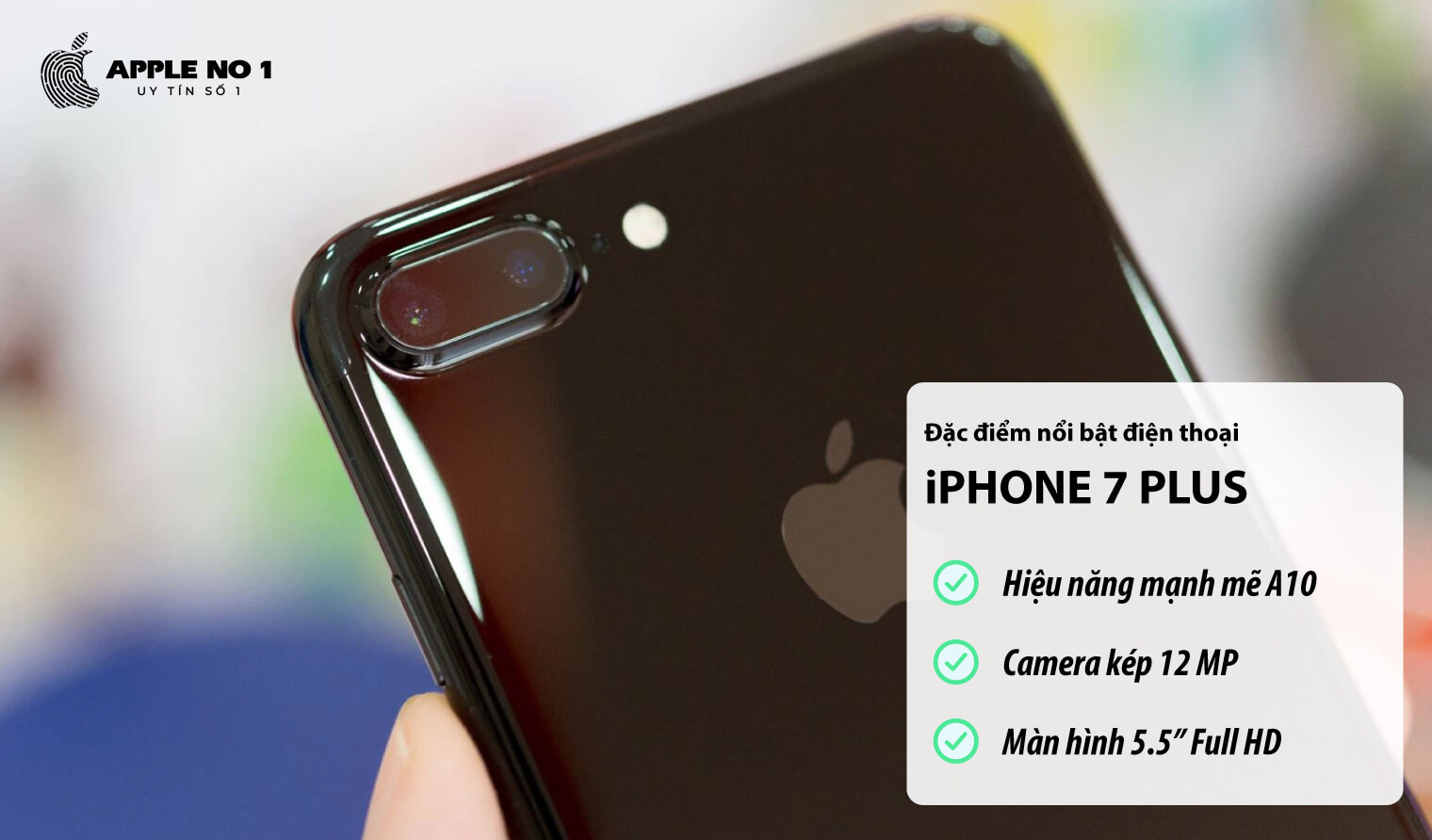 dien thoai iPhone 7 Plus voi nhieu tinh nang hien dai